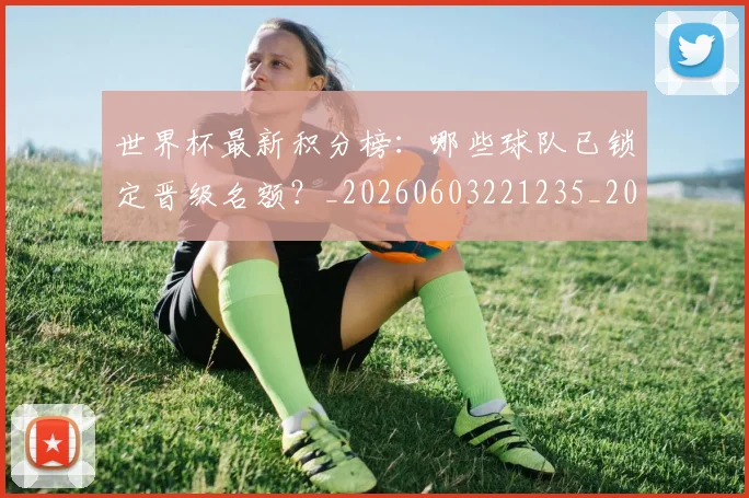 世界杯最新积分榜:哪些球队已锁定晋级名额?_20260603221235_20260715192444